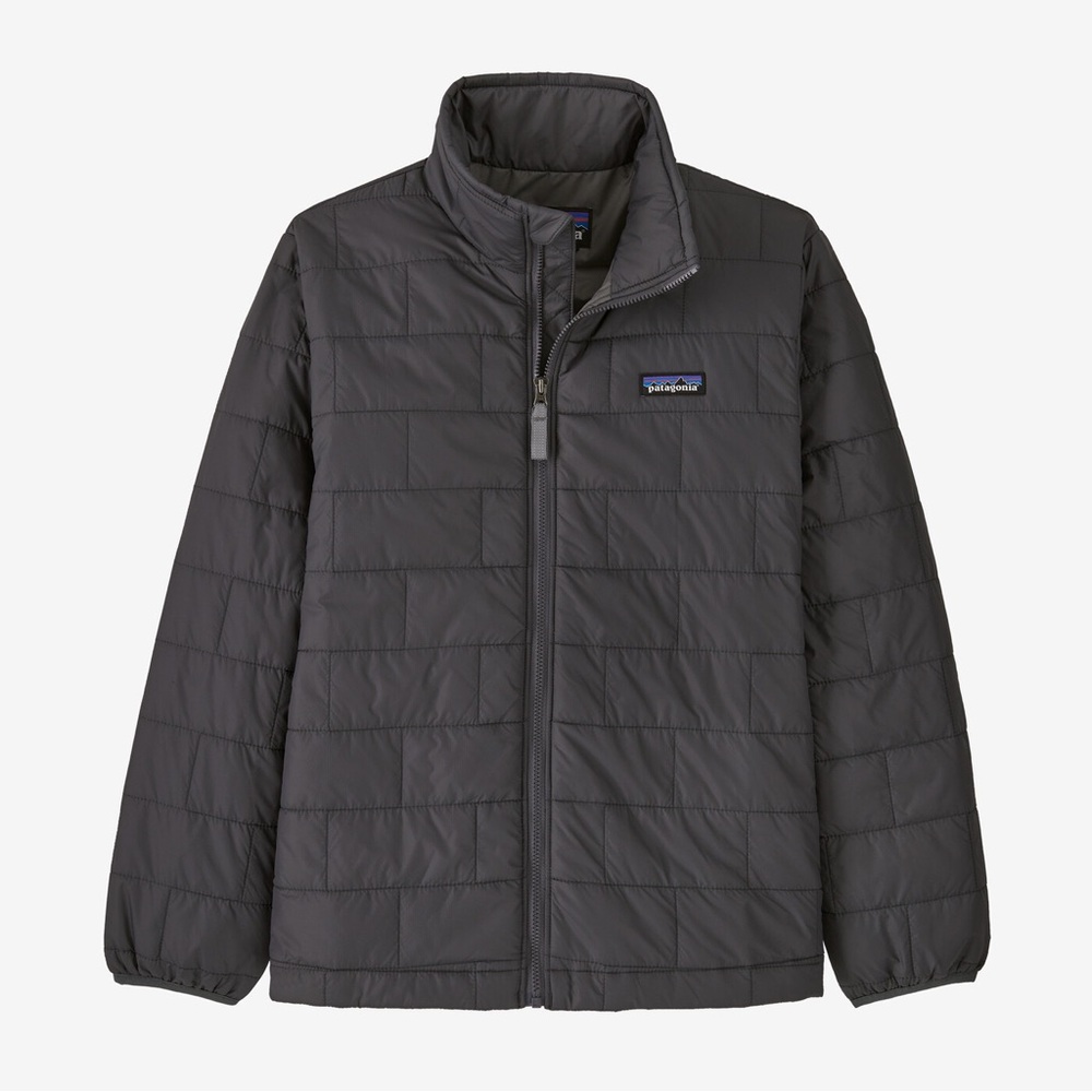 Patagonia Dark Grey Nano Puff Jacket | Size Youth XL (14-16)